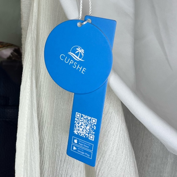 Cupshe Elegant White Halter Swim Coverup - Picture 5 of 6